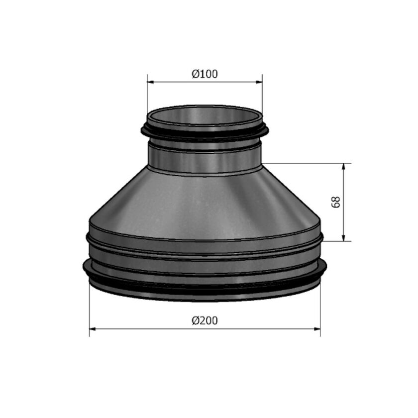 REDUKTION HFC N-N FZ 200-100