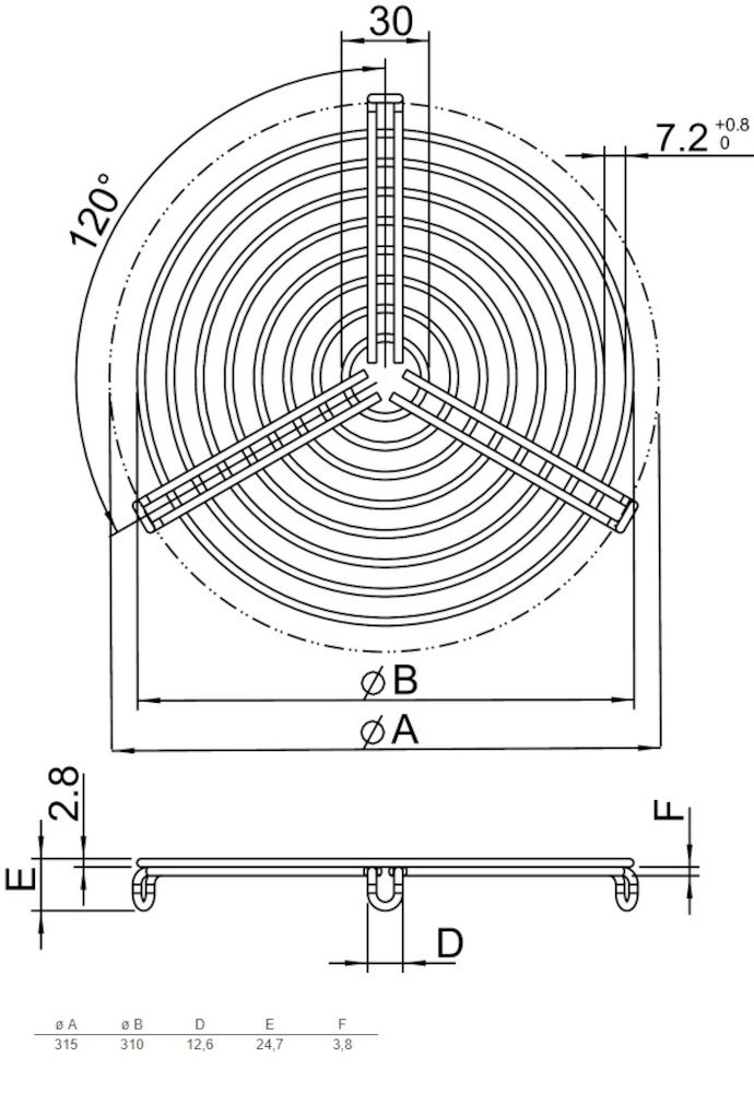 BERÖRINGSSKYDD SG 315 MM