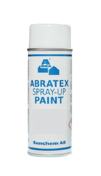 SPRAYFÄRG ABRA VARMVIT 9010 400 ML