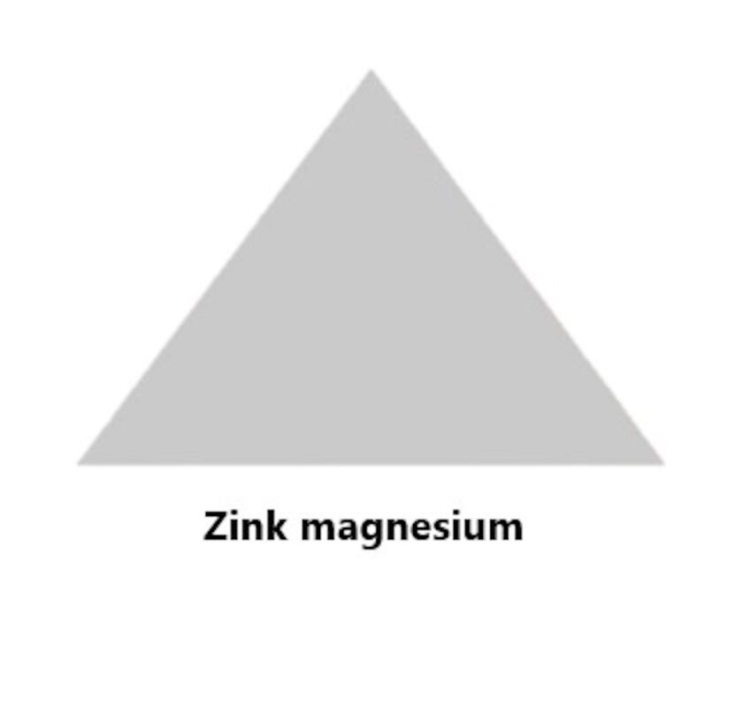 VATTENKUPA PLANNJA ZINK MAGNESIUM 75 MM