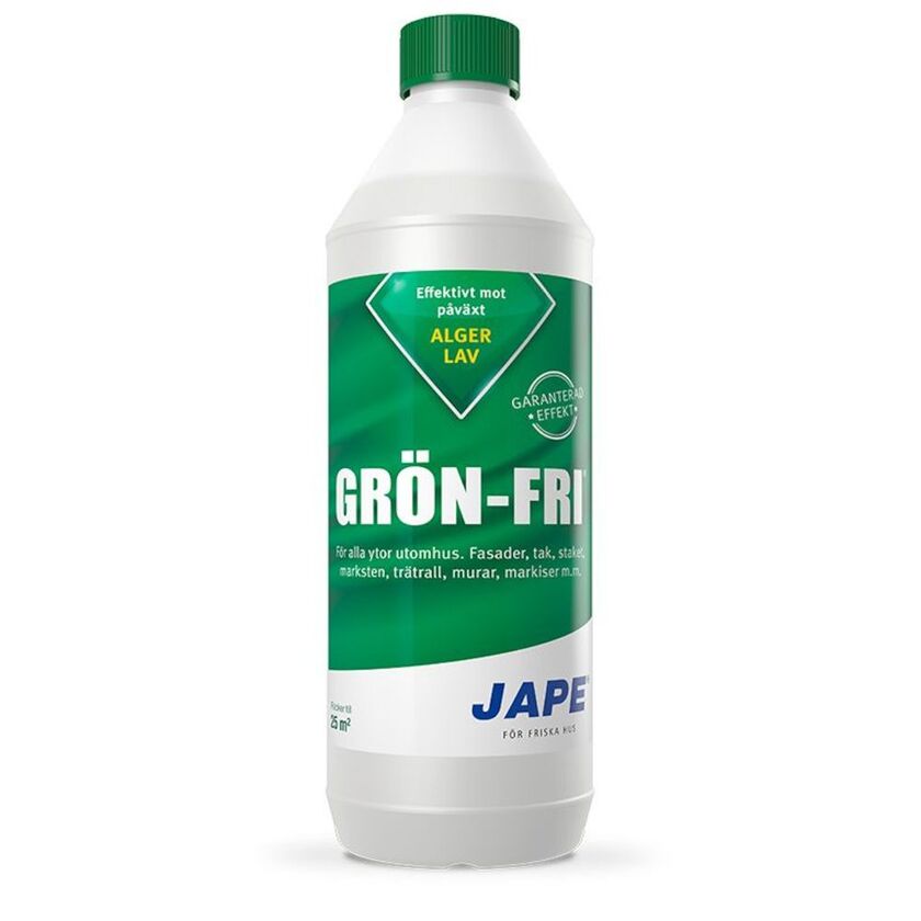 RENGÖRINGSMEDEL JAPE GRÖN-FRI 1 L